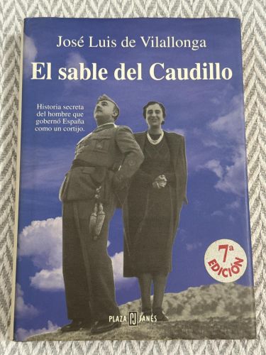 Portada del libro de El sable del caudillo