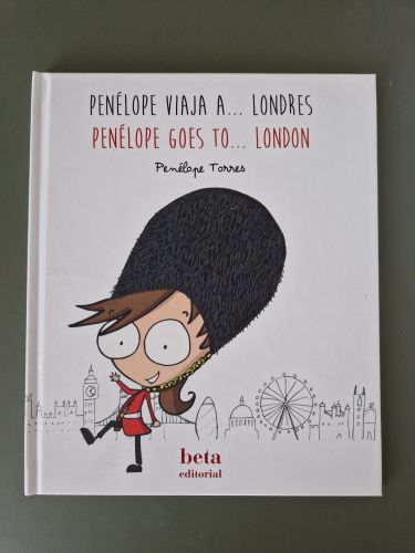 Portada del libro de Penélope viaja a ... Londres - Penelope goes to londres