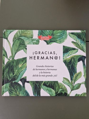 Portada del libro de ¡Gracias, herman@!