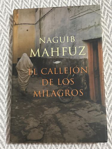 Portada del libro de El callejón de los milagros