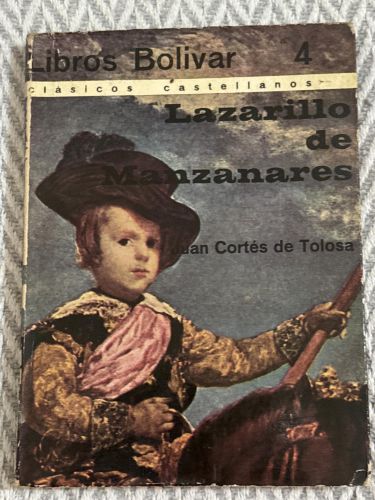 Portada del libro de Lazarillo de Manzanares