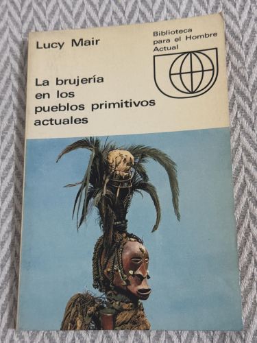 Portada del libro de La brujería en los pueblos primitivos actuales