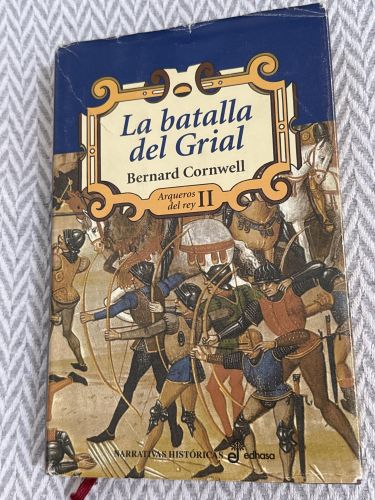 Portada del libro de La batalla del grial