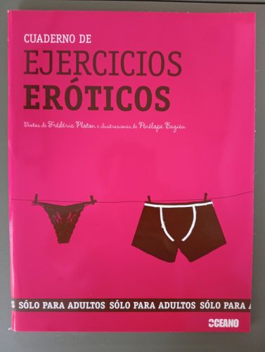 Portada del libro de Cuaderno de ejercicios eróticos