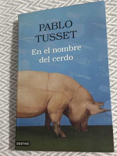 Portada del libro de En el nombre del cerdo