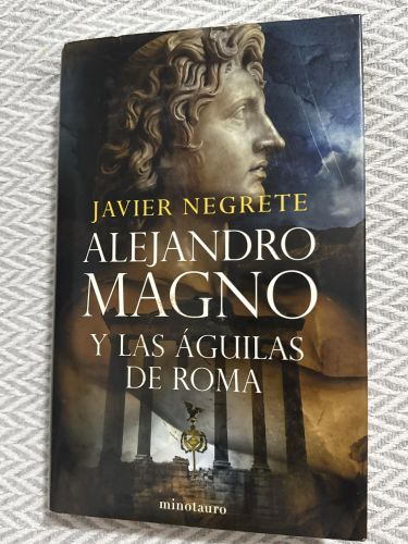 Portada del libro de Alejandro Magno y las águilas de Roma