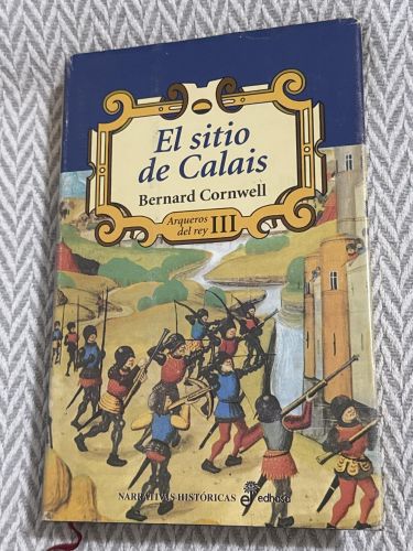 Portada del libro de El sitio de Calais (III)