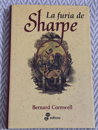 Portada del libro de La furia de Sharpe (XVI)