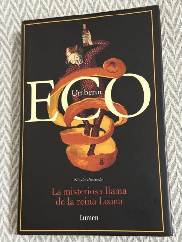 Portada del libro de La misteriosa llama de la reina Loana