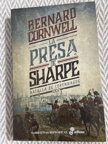 Portada del libro de La presa de Sharpe (5)