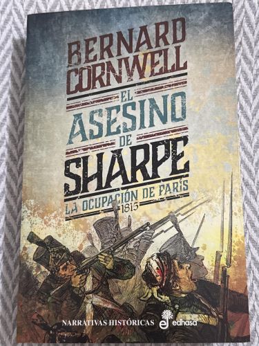 Portada del libro de El asesino de Sharpe. La ocupación de París (21)
