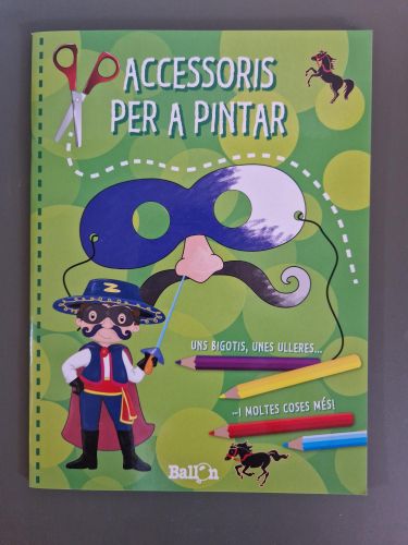 Portada del libro de Accessoris per pintar