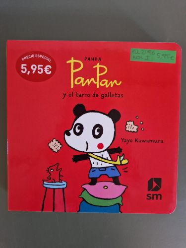 Portada del libro de Panda PanPan y el tarro de galletas