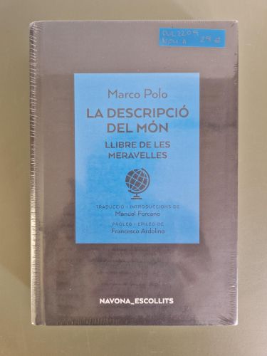 Portada del libro de La descripció del món