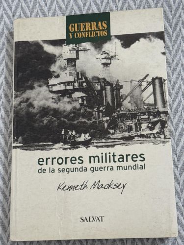 Portada del libro de Errores militares de la segunda guerra mundial