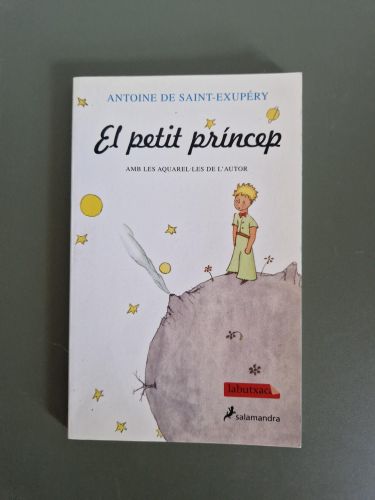 Portada del libro de El petit príncep