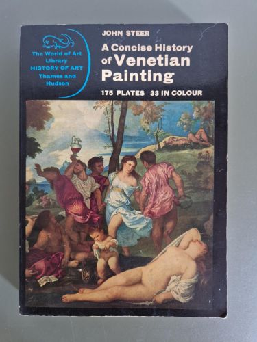 Portada del libro de A concise History of Venetian Painting