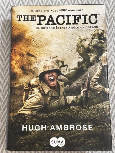 Portada del libro de The Pacific: El infierno estaba a un solo océano