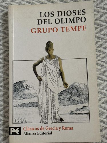 Portada del libro de Los dioses del Olimpo