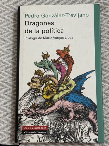 Portada del libro de Dragones de la política