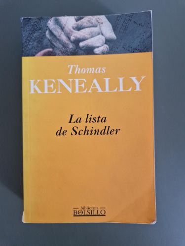 Portada del libro de La lista de Schindler