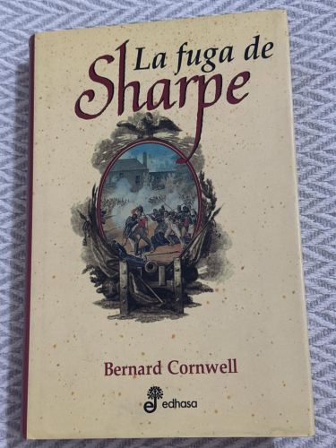 Portada del libro de La fuga de Sharpe (XV)