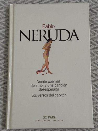Portada del libro de Veinte poemas de amor y una canción desesperada