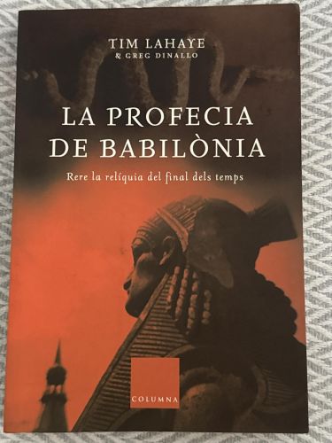 Portada del libro de La profecia de Babilònia