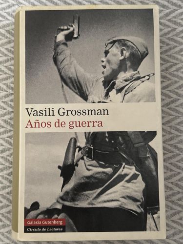Portada del libro de Años de guerra