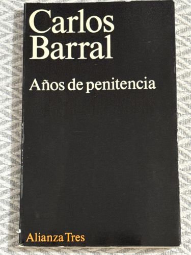 Portada del libro de Años de penitencia