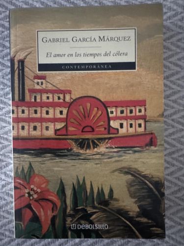Portada del libro de El amor en los tiempos del cólera