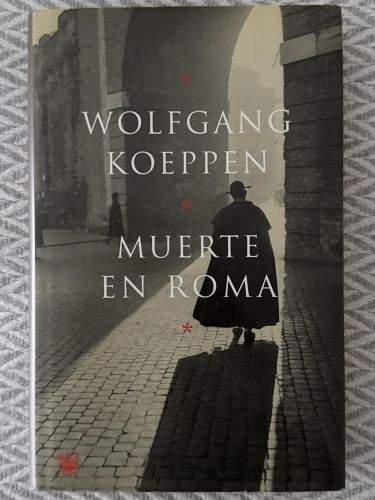 Portada del libro de Muerte en Roma