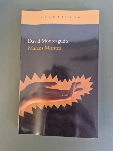Portada del libro de Marcos Montes