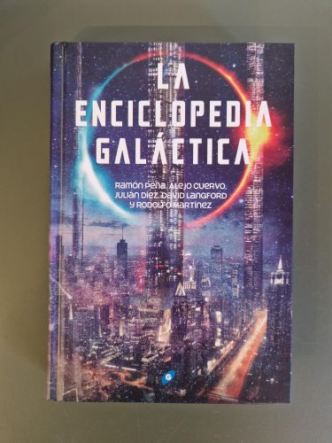 Portada del libro de La Enciclopedia galáctica