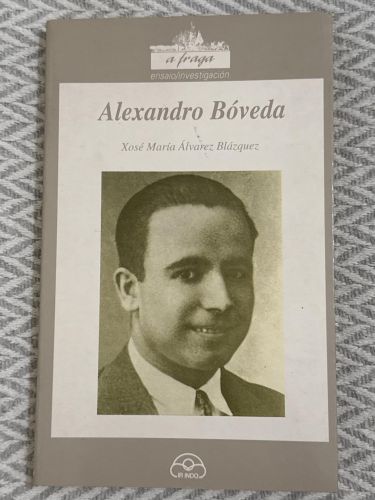 Portada del libro de Alexandro Bóveda