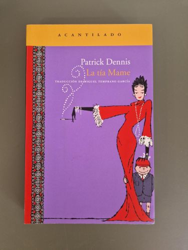 Portada del libro de La tía Mame