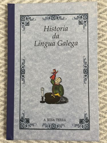 Portada del libro de Historia da lingua galega