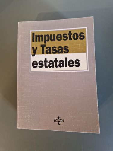 Portada del libro de Impuestos y Tasas estatales