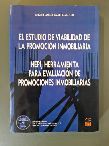 Portada del libro de El estudio de viabilidad de la promoción inmobiliaria