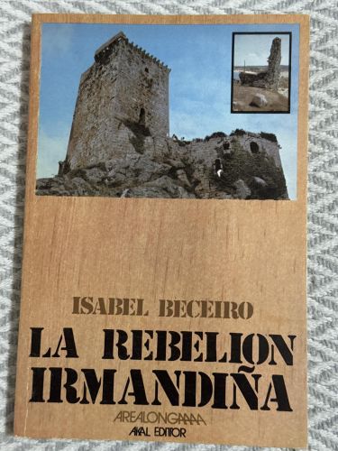Portada del libro de La rebelión irmandiña