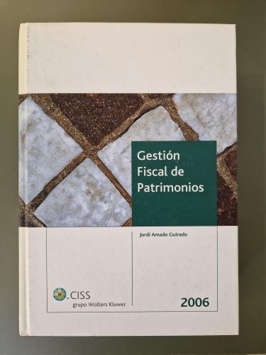 Portada del libro de Gestión fiscal de patrimonios