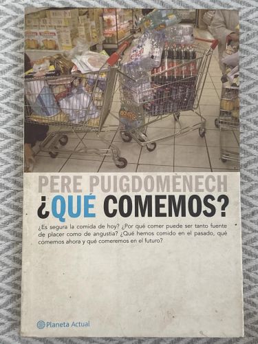 Portada del libro de ¿Qué comemos?