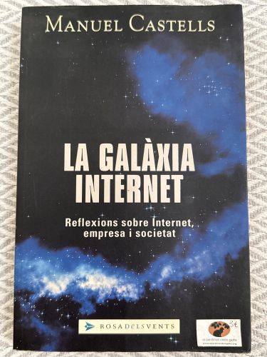 Portada del libro de La galàxia Internet