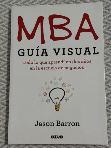 Portada del libro de MBA - Guía visual