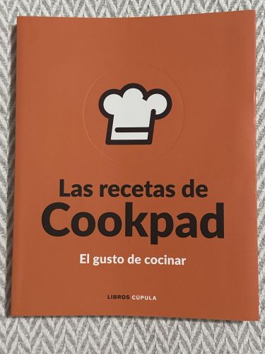 Portada del libro de Las recetas de Cookpad. El gusto de cocinar.