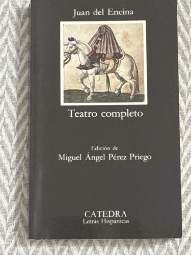 Portada del libro de Teatro completo