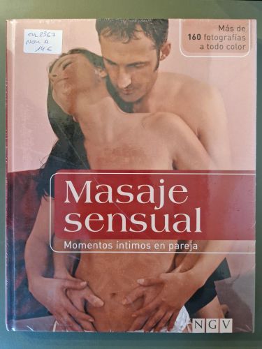 Portada del libro de Masaje sensual. Momentos íntimos en pareja