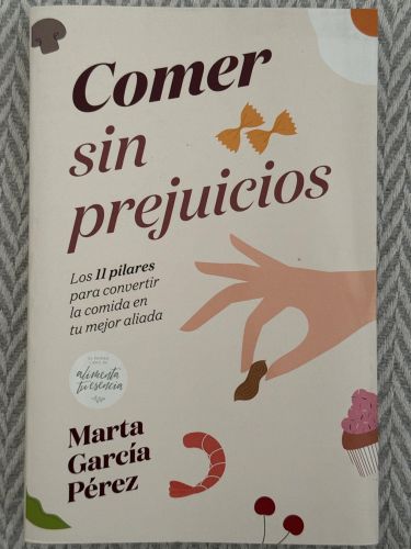 Portada del libro de Comer sin prejuicios