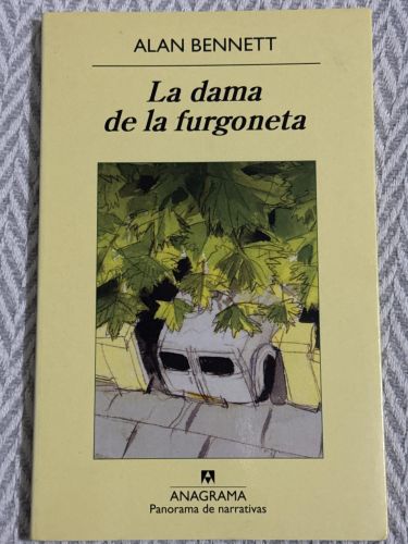 Portada del libro de La dama de la furgoneta