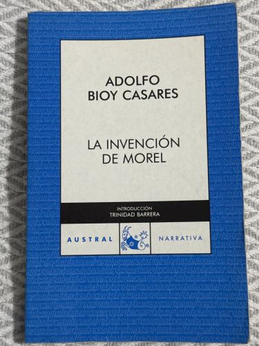 Portada del libro de La invención de Morel